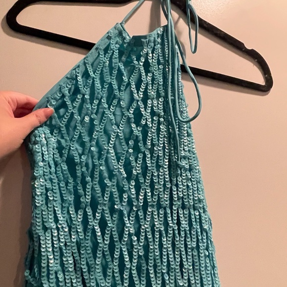 ASOS Halter Sequin Maxi - Picture 5 of 5